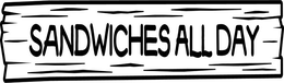 SANDWICHES ALL DAY trademark