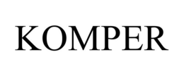 KOMPER trademark