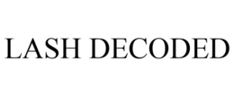 LASH DECODED trademark