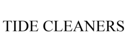 TIDE CLEANERS trademark