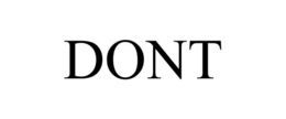 DONT trademark