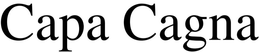 CAPA CAGNA trademark