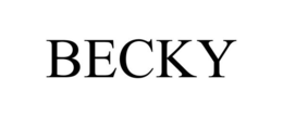 BECKY trademark