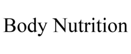 BODY NUTRITION trademark