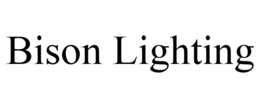 BISON LIGHTING trademark