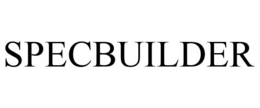 SPECBUILDER trademark