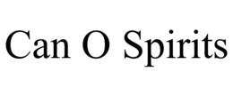CAN O SPIRITS trademark