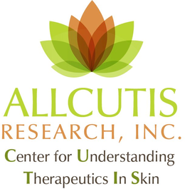 ALLCUTIS RESEARCH, INC. CENTER FOR UNDERSTANDING THERAPEUTICS IN SKIN trademark