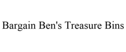 BARGAIN BEN'S TREASURE BINS trademark