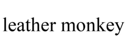 LEATHER MONKEY trademark