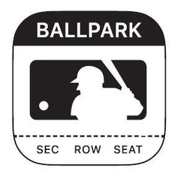 BALLPARK SEC ROW SEAT trademark