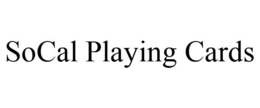 SOCAL PLAYING CARDS trademark