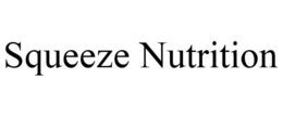 SQUEEZE NUTRITION trademark