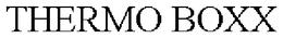 THERMO BOXX trademark