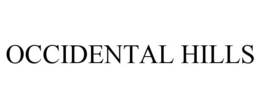 OCCIDENTAL HILLS trademark