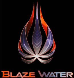BLAZE WATER trademark