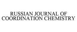 RUSSIAN JOURNAL OF COORDINATION CHEMISTRY trademark