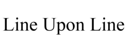 LINE UPON LINE trademark