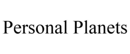PERSONAL PLANETS trademark