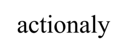 ACTIONALY trademark