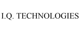 I.Q. TECHNOLOGIES trademark