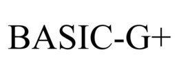 BASIC-G+ trademark