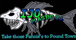 IJO PLASTIC CO. TAKE THOSE PANNIE'S TOPOUND TOWN trademark