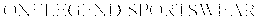 ONELEGEND SPORTSWEAR trademark