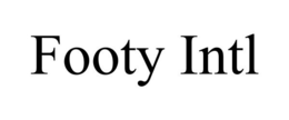 FOOTY INTL trademark
