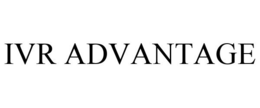 IVR ADVANTAGE trademark