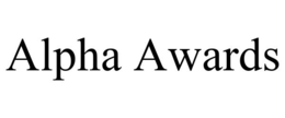 ALPHA AWARDS trademark