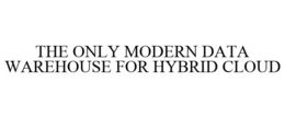 THE ONLY MODERN DATA WAREHOUSE FOR HYBRID CLOUD trademark