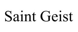 SAINT GEIST trademark