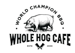 WORLD CHAMPION BBQ WHOLE HOG CAFE ESTD 2000 trademark