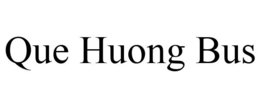 QUE HUONG BUS trademark