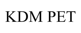 KDM PET trademark
