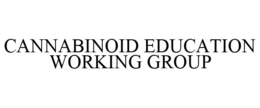 CANNABINOID EDUCATION | WORKING GROUP trademark