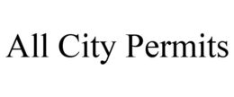 ALL CITY PERMITS trademark