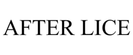 AFTER LICE trademark