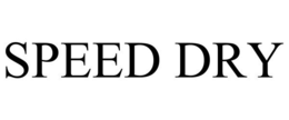 SPEED DRY trademark