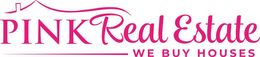 PINK REAL ESTATE WE BUY HOUSES trademark