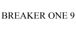 BREAKER ONE 9 trademark
