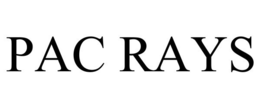 PAC RAYS trademark