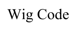 WIG CODE trademark
