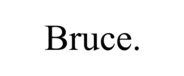 BRUCE. trademark
