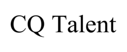 CQ TALENT trademark