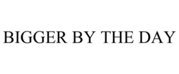BIGGER BY THE DAY trademark