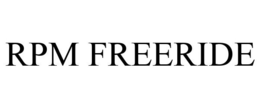 RPM FREERIDE trademark