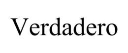 VERDADERO trademark
