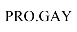 PRO.GAY trademark